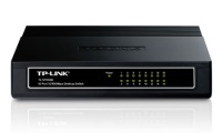 TP-LINK 16 PORT TL-SF1016D 10/100 YÖNETİLEMEZ PLASTİK SWITCH